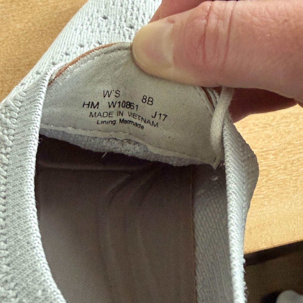 Cole Haan Original Grand Gray and Hot Pink Knit Oxfords - Picture 6 of 6